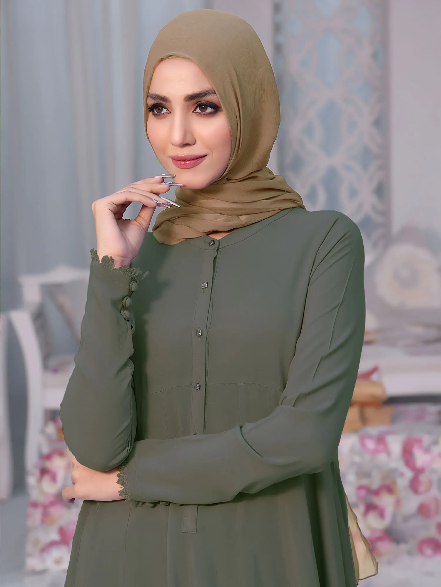 Abaya Chalcedony Olive