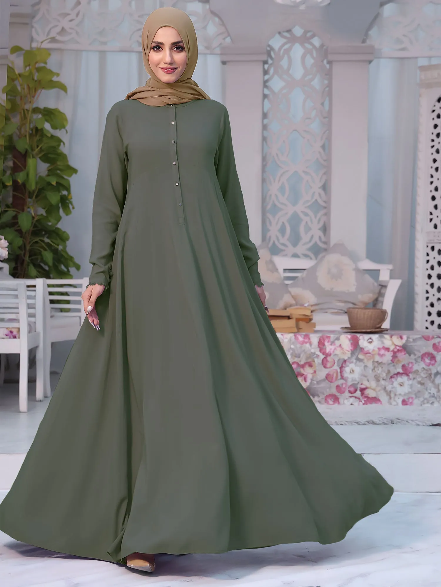 Abaya Chalcedony Olive