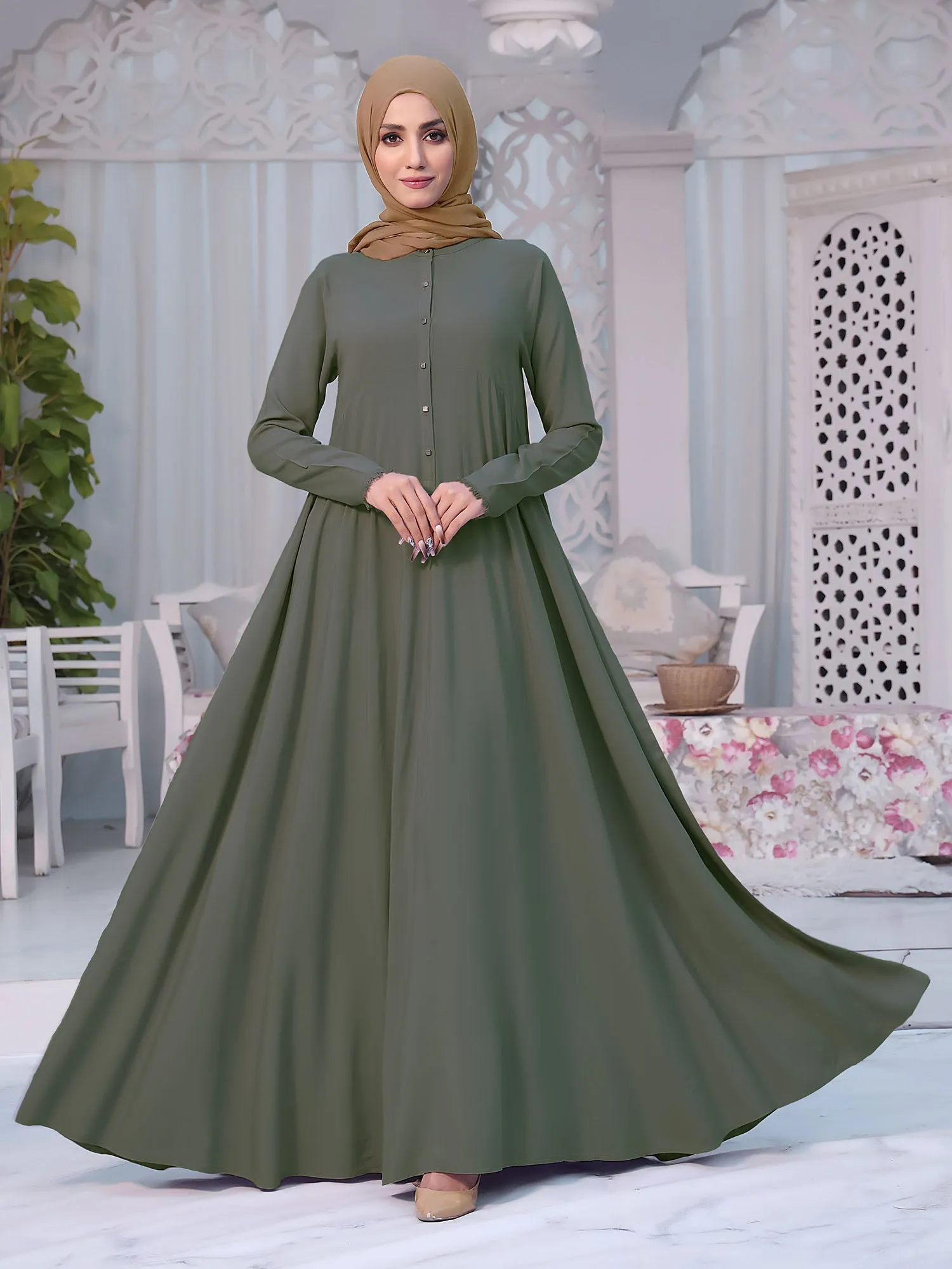 Abaya Chalcedony Olive