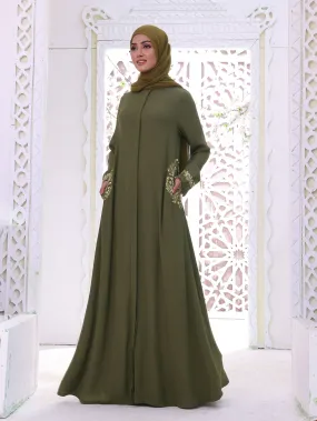 Abaya Malika Olive