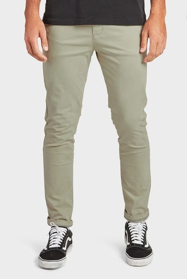 Academy Brand Men's Cooper Slim Chino - Dusty Olive