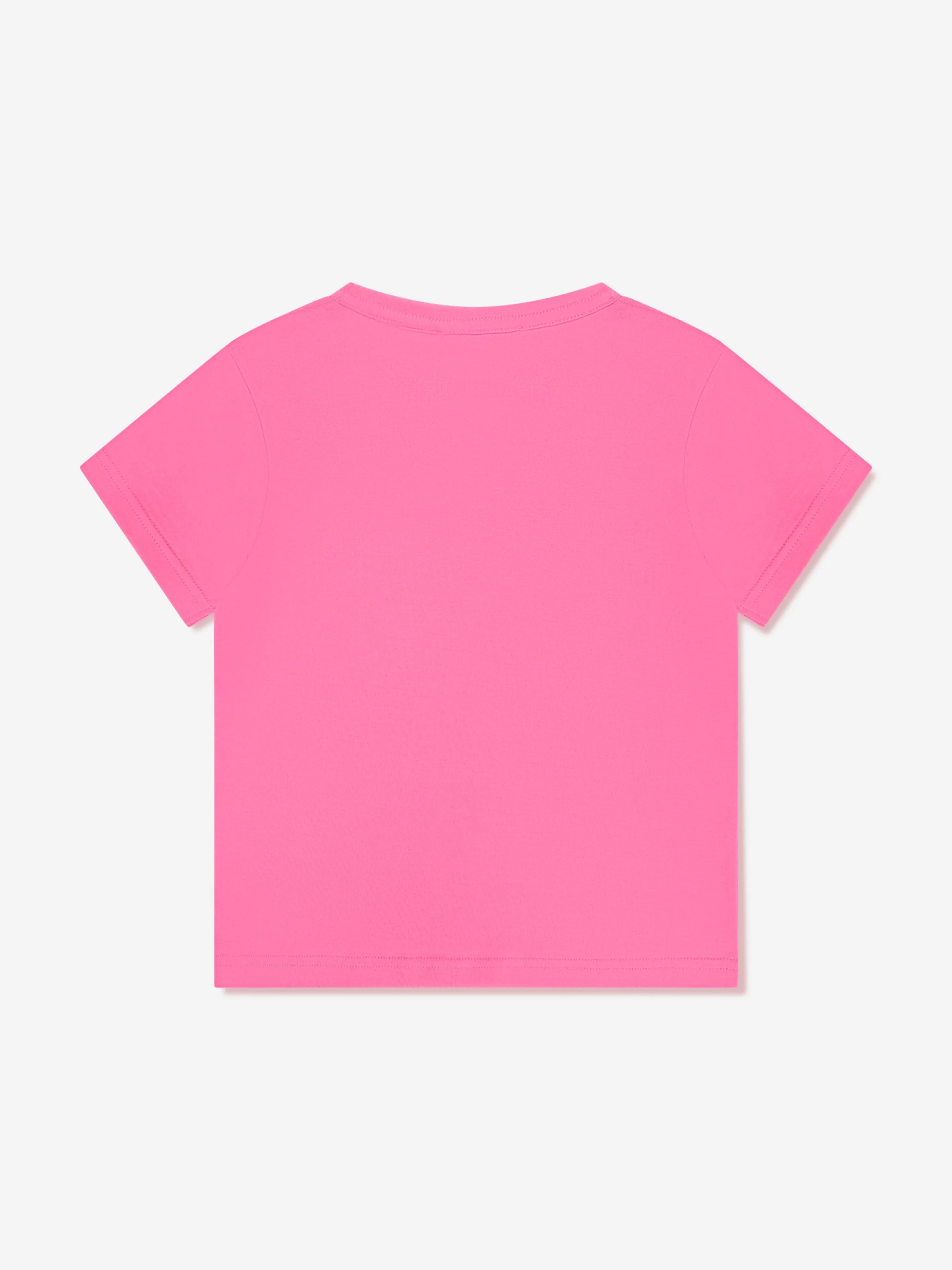 Acne Studios Kids Mini Nash Face T-Shirt in Pink