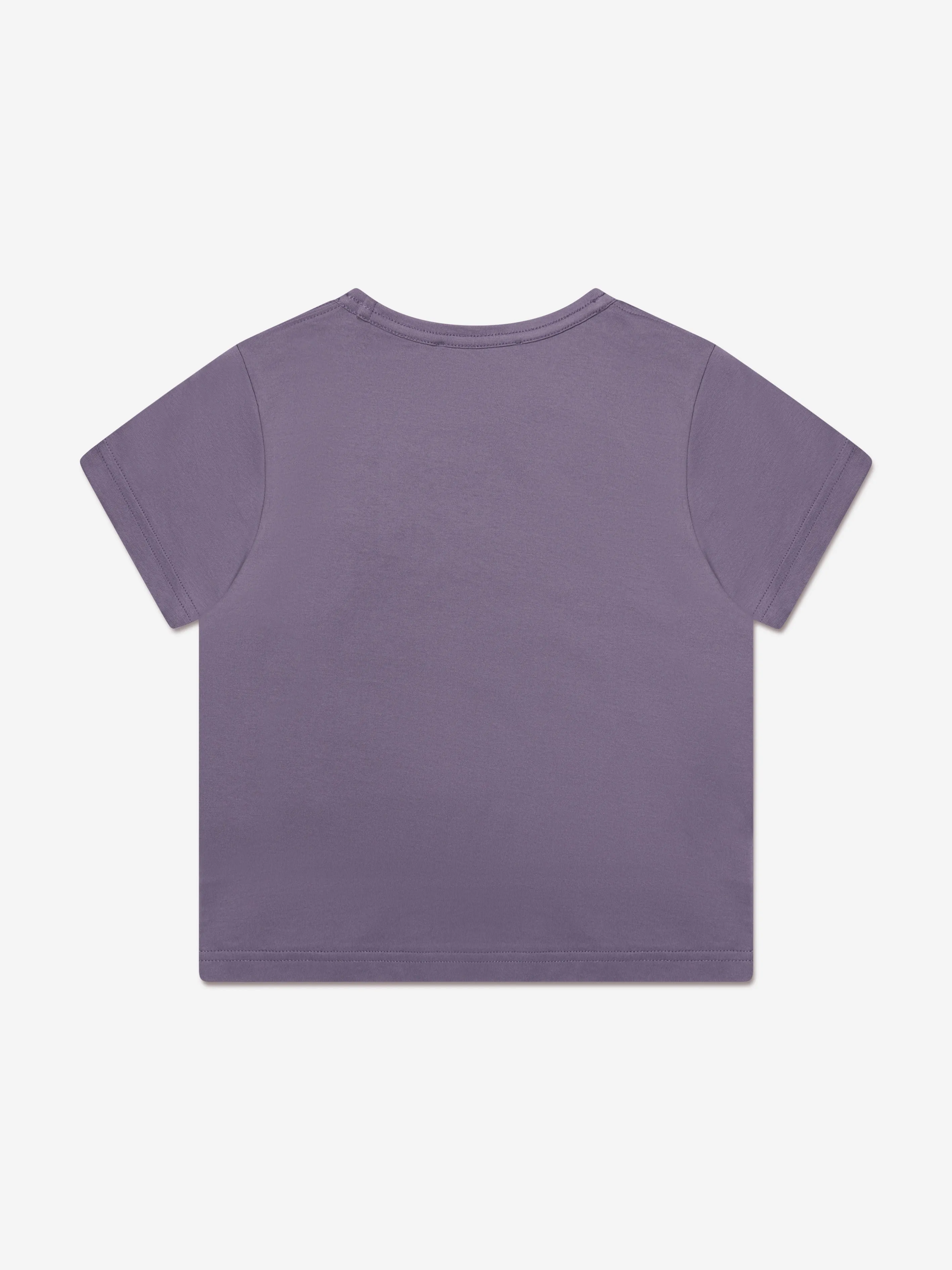 Acne Studios Kids Mini Nash Face T-Shirt in Purple