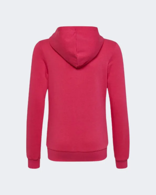 Adidas Essentials Full-Zip Girls Sportswear Hoody Real Magenta Hm8714