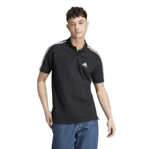 adidas Essentials Pique Embroidered 3 Stripes Men's Polo Shirts