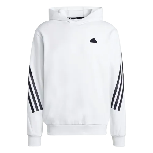 Adidas Future Icons 3-Stripes Hoodie - Mens - White