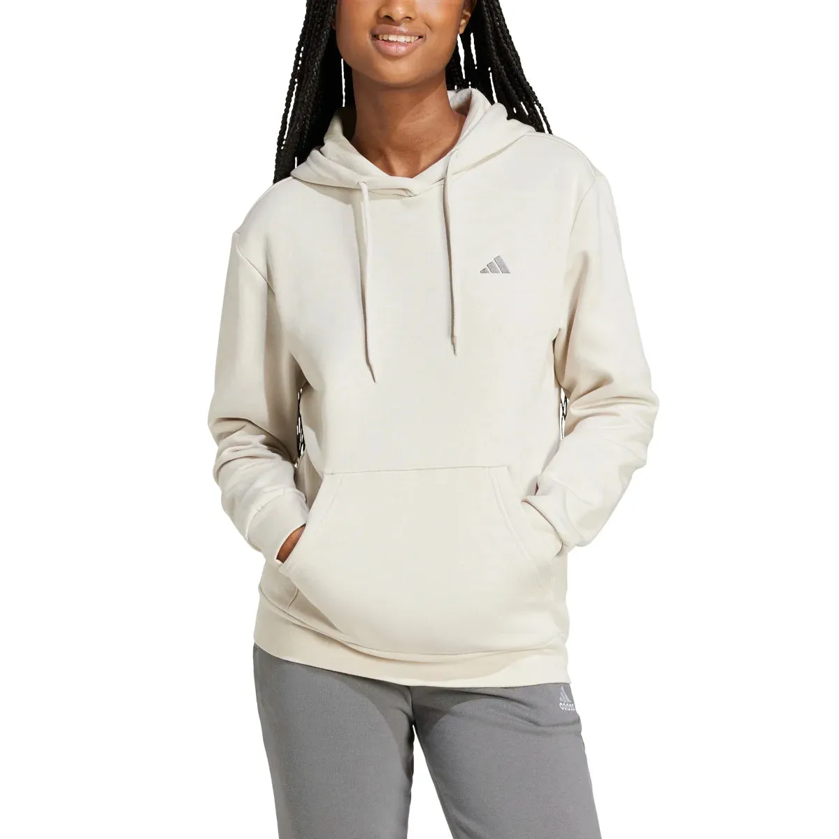 adidas Women's Essentials Feel Cozy Hoodie