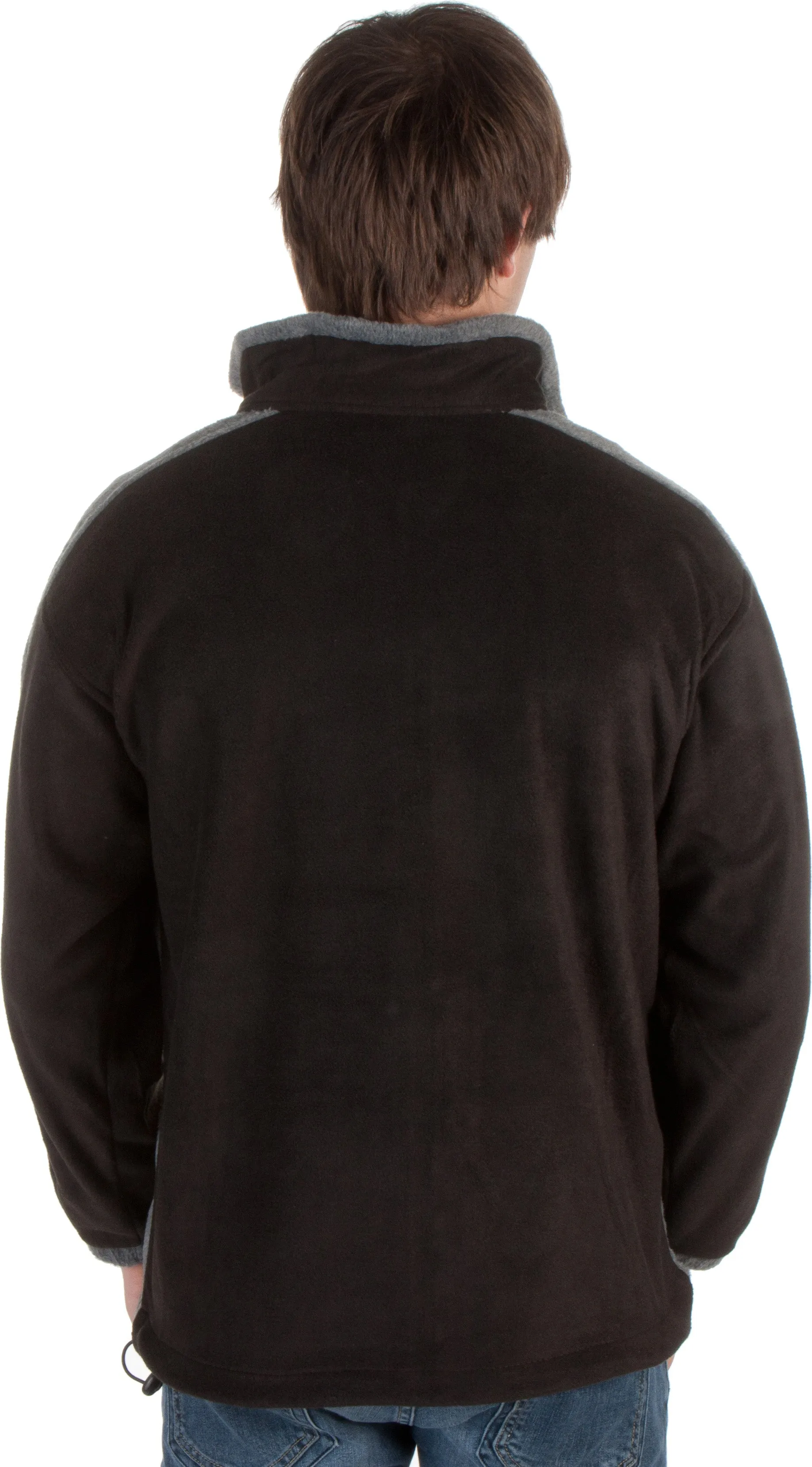 Adult Mens Two-Tone Anti-Pilling Performance Fleece Jacket - Various Color And Sizes