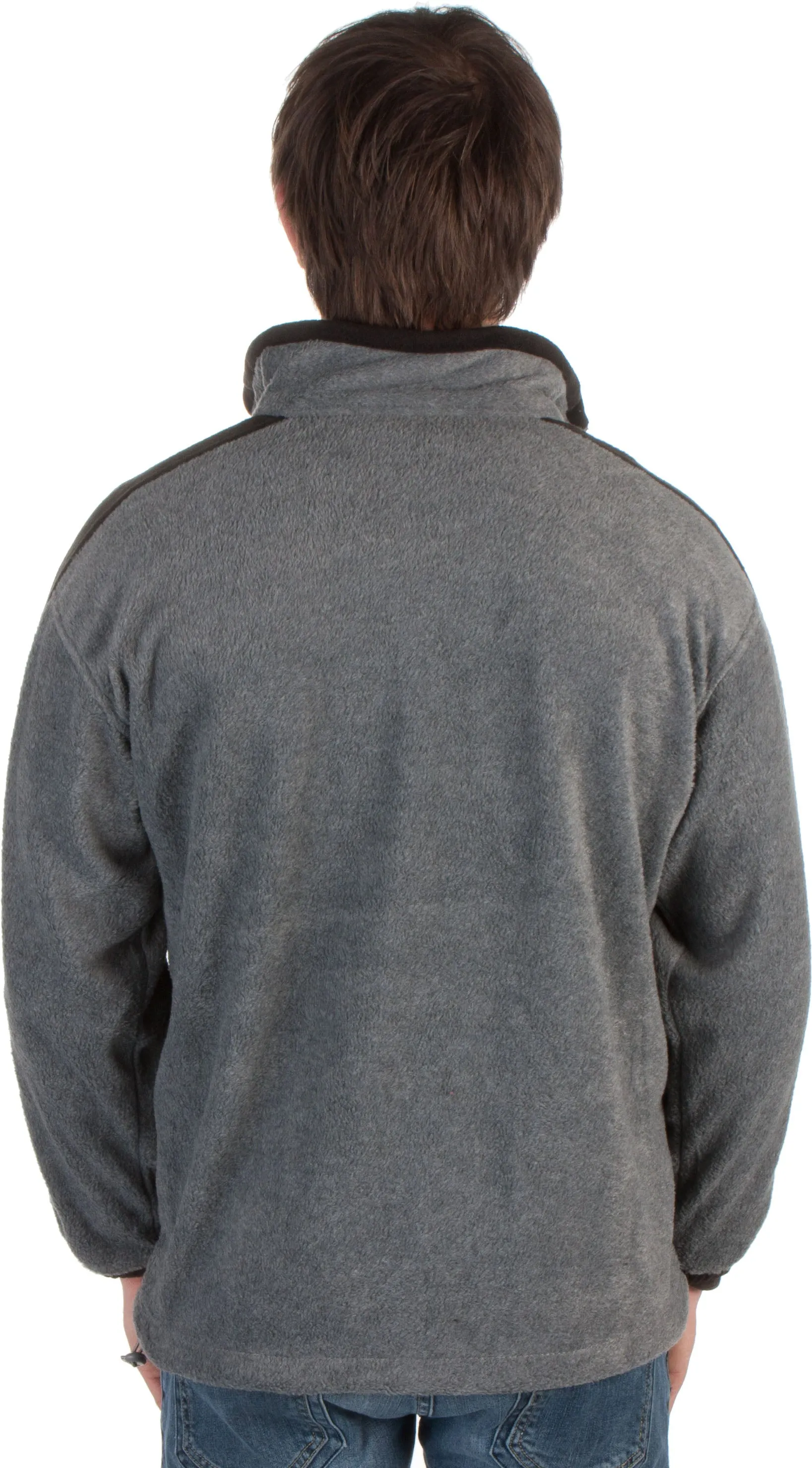 Adult Mens Two-Tone Anti-Pilling Performance Fleece Jacket - Various Color And Sizes