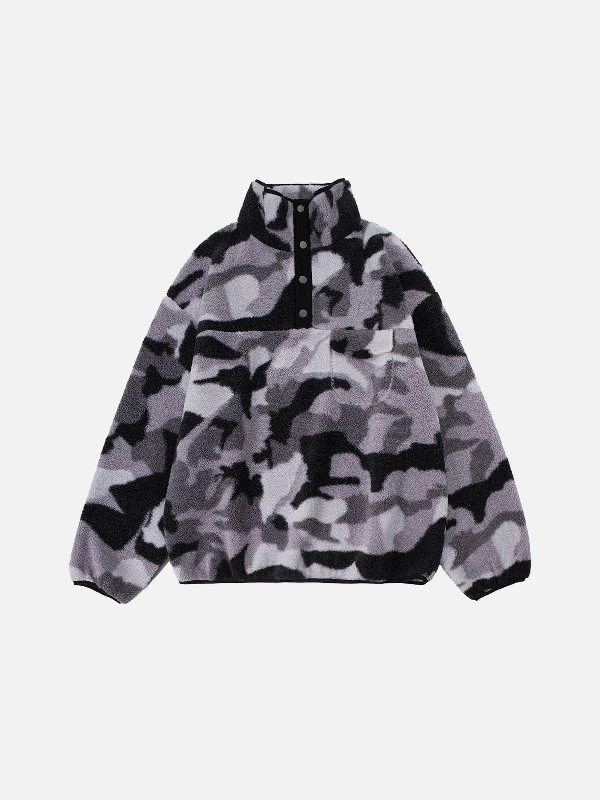 Aelfric Eden Camouflage Polar Fleece Sweatshirt