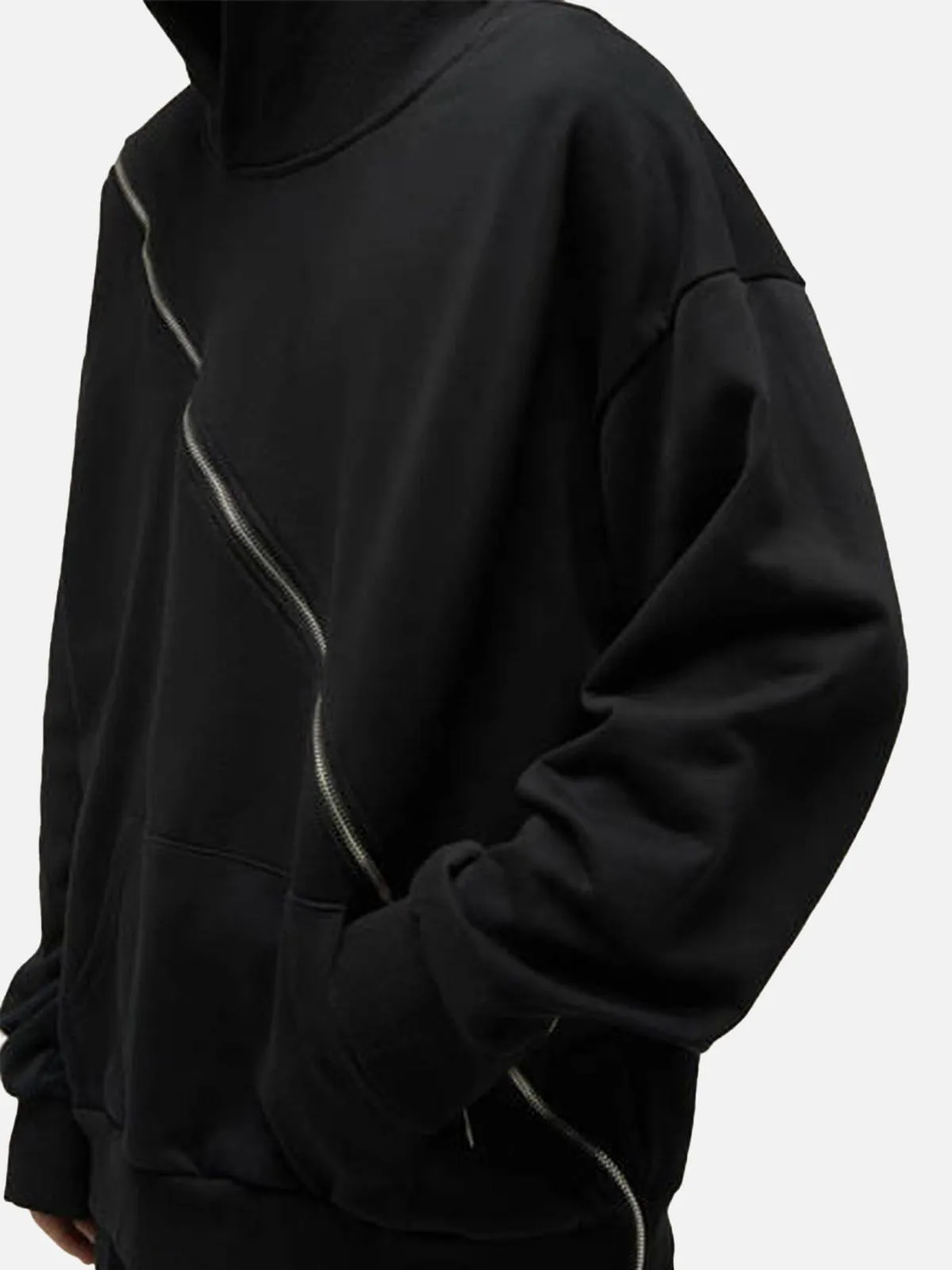 Aelfric Eden Solid Zip Up Hoodie