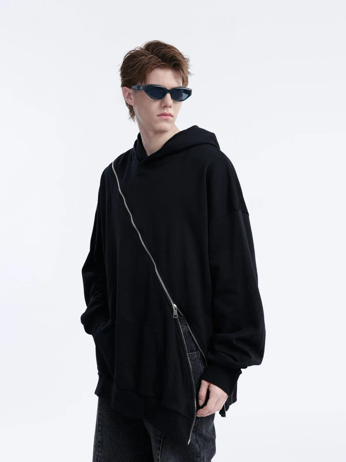 Aelfric Eden Solid Zip Up Hoodie