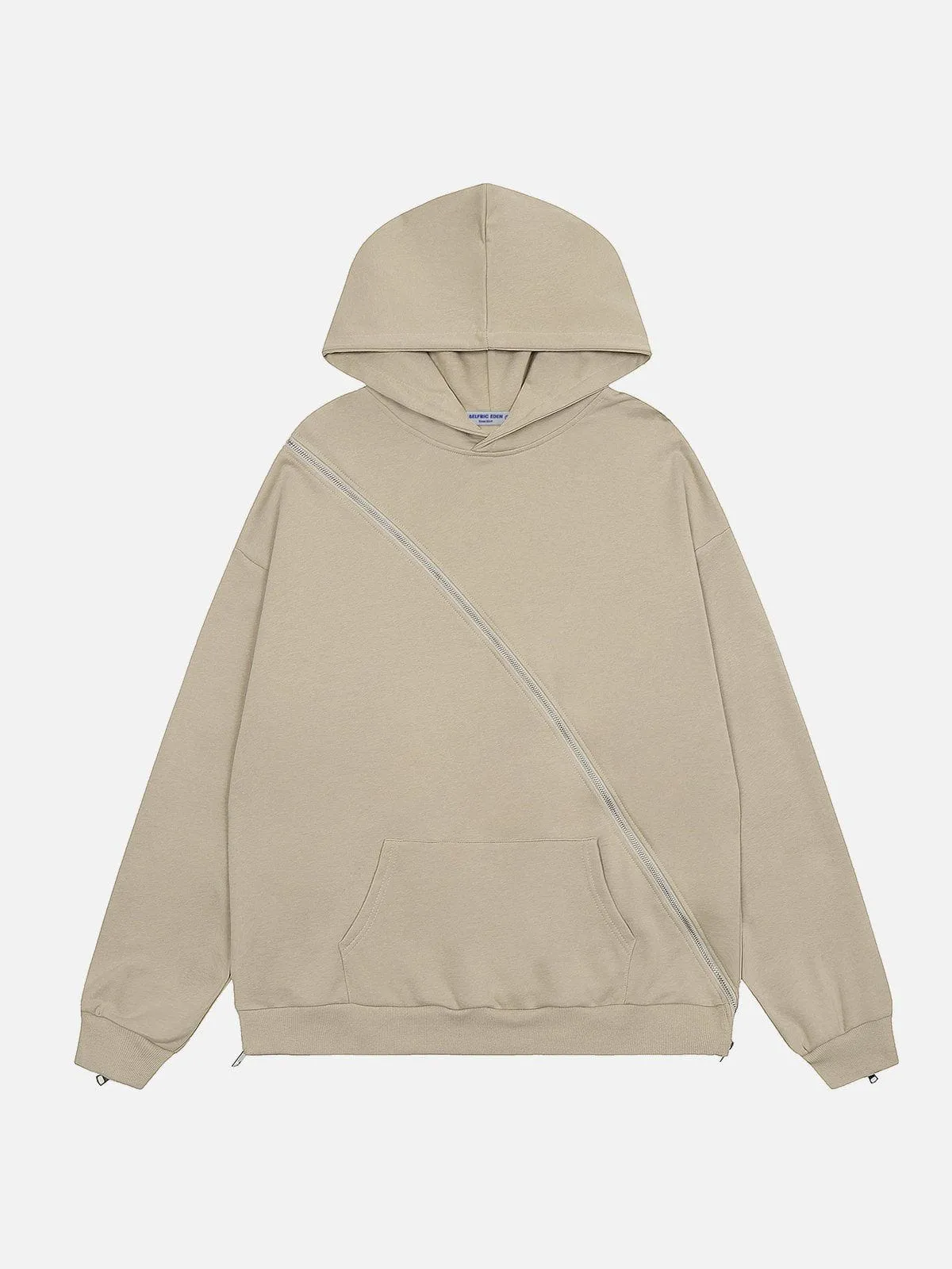 Aelfric Eden Solid Zip Up Hoodie