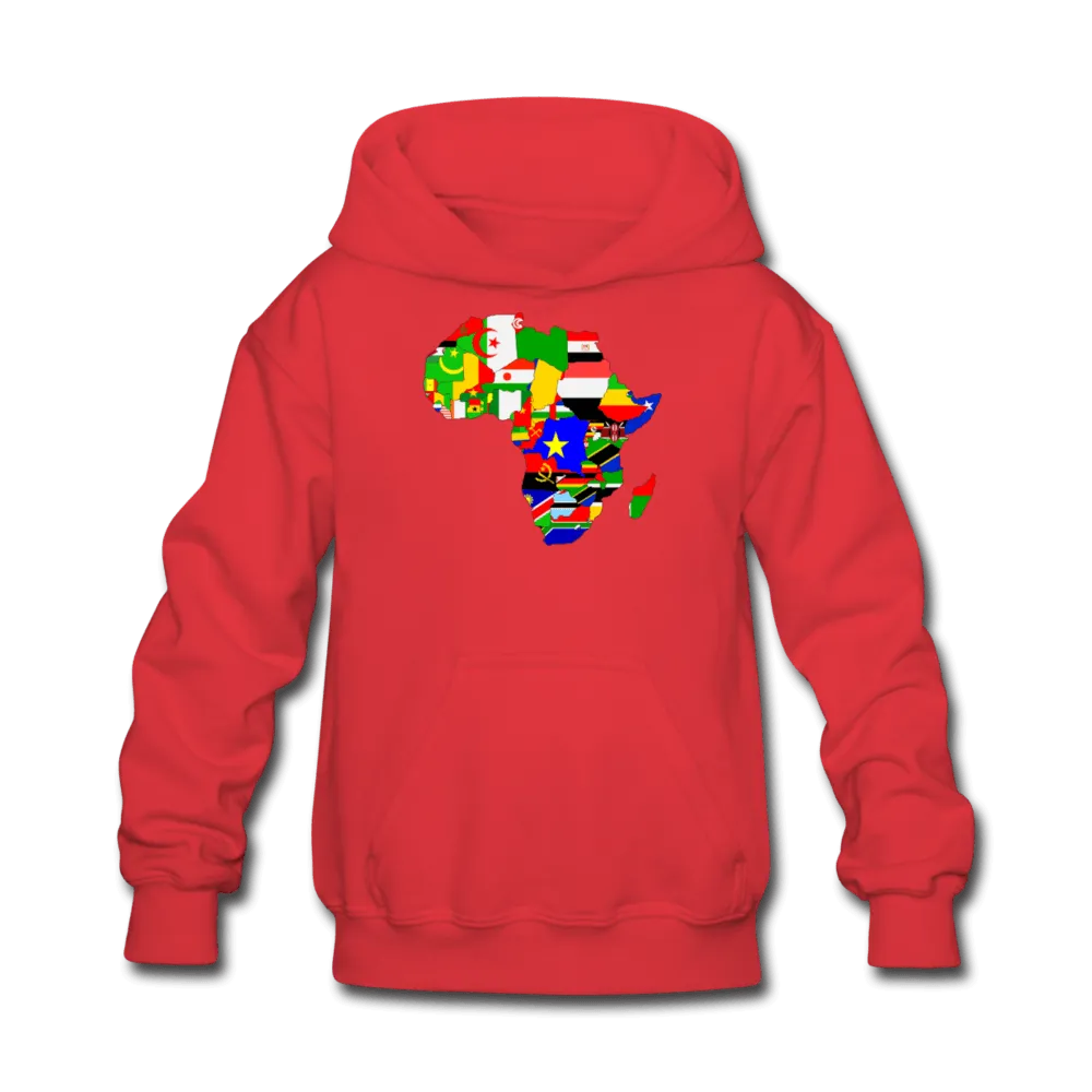 African Flags Kids' Hoodie