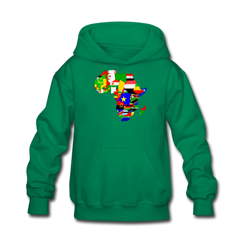 African Flags Kids' Hoodie