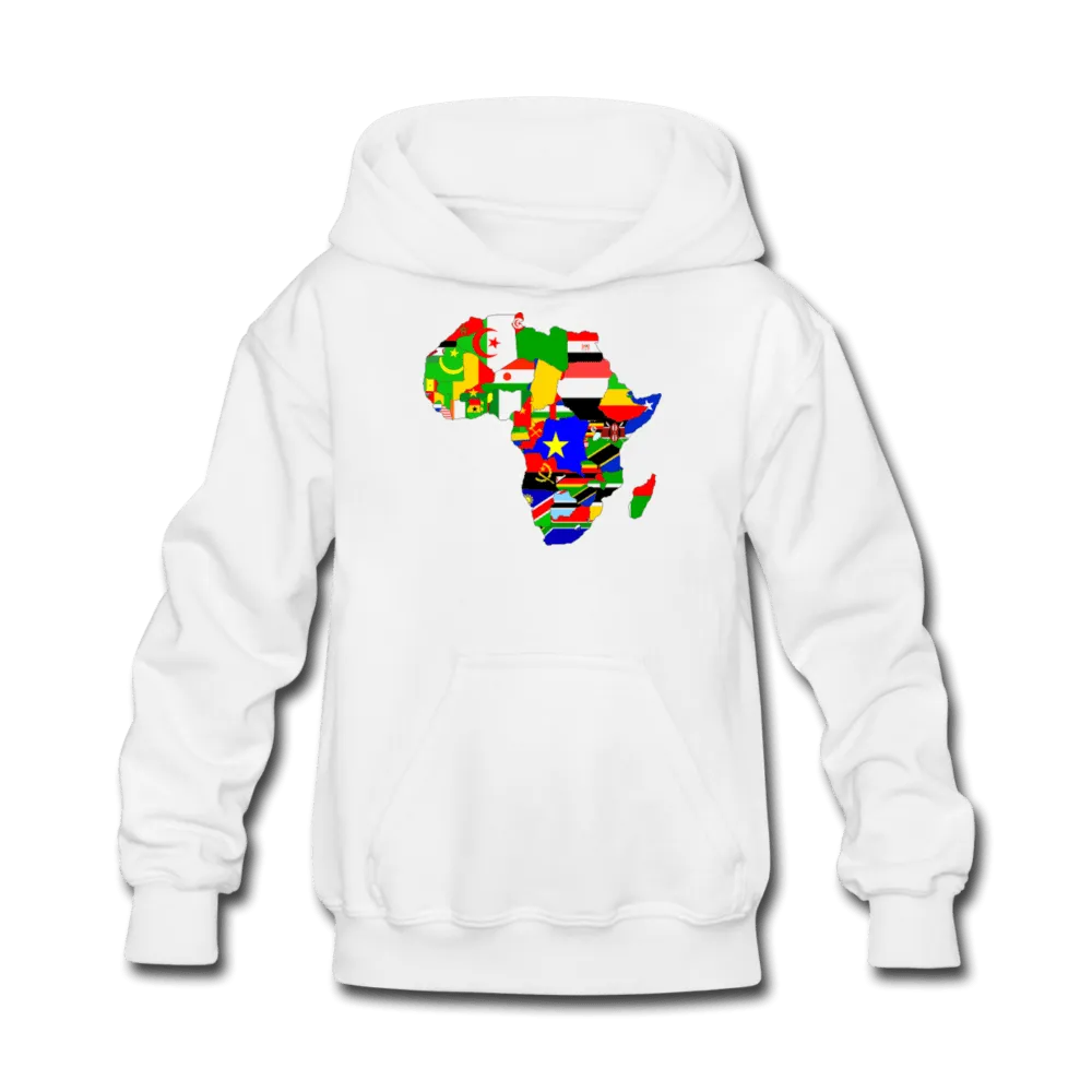 African Flags Kids' Hoodie