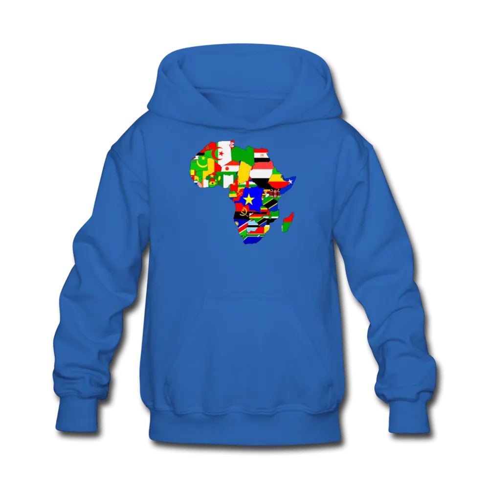 African Flags Kids' Hoodie