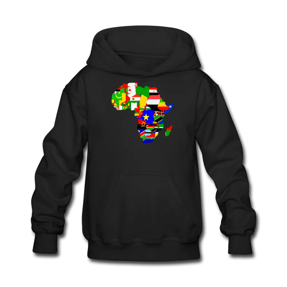 African Flags Kids' Hoodie