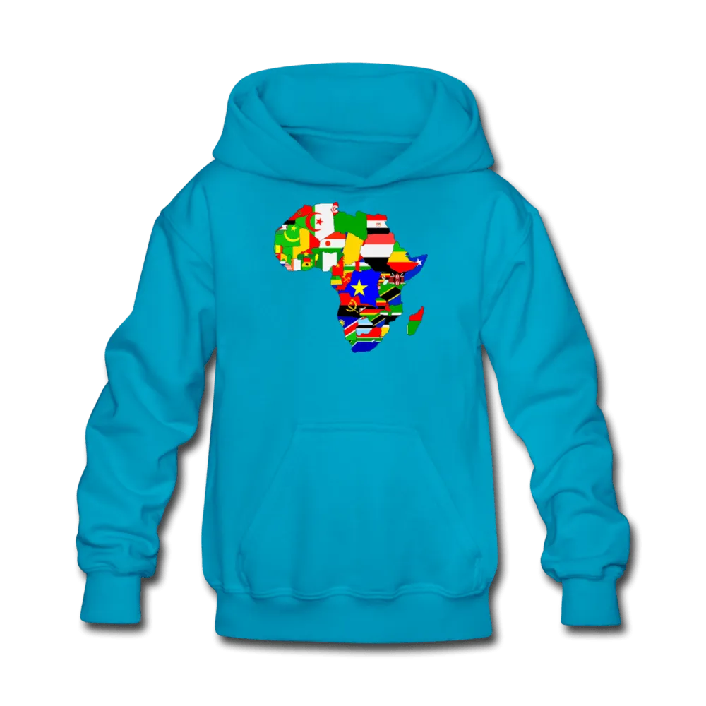 African Flags Kids' Hoodie