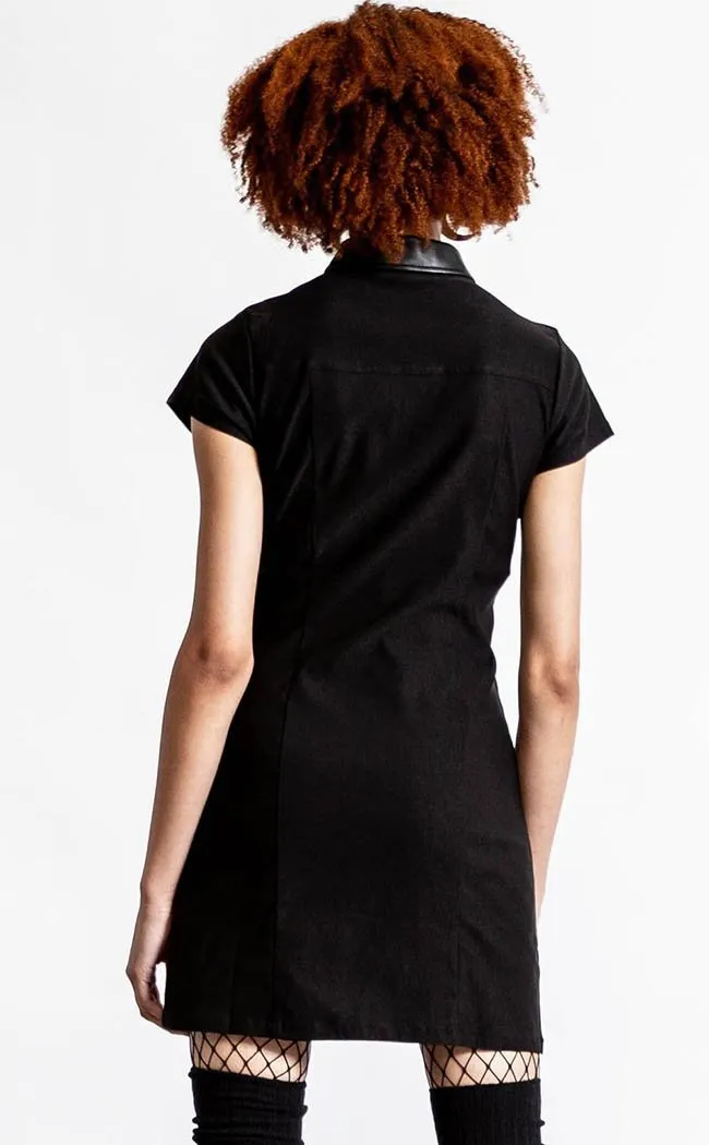 All Attitude Cut Out Dress | Black