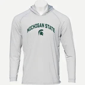 Anguilla Hoodie MSU - Grey Heather