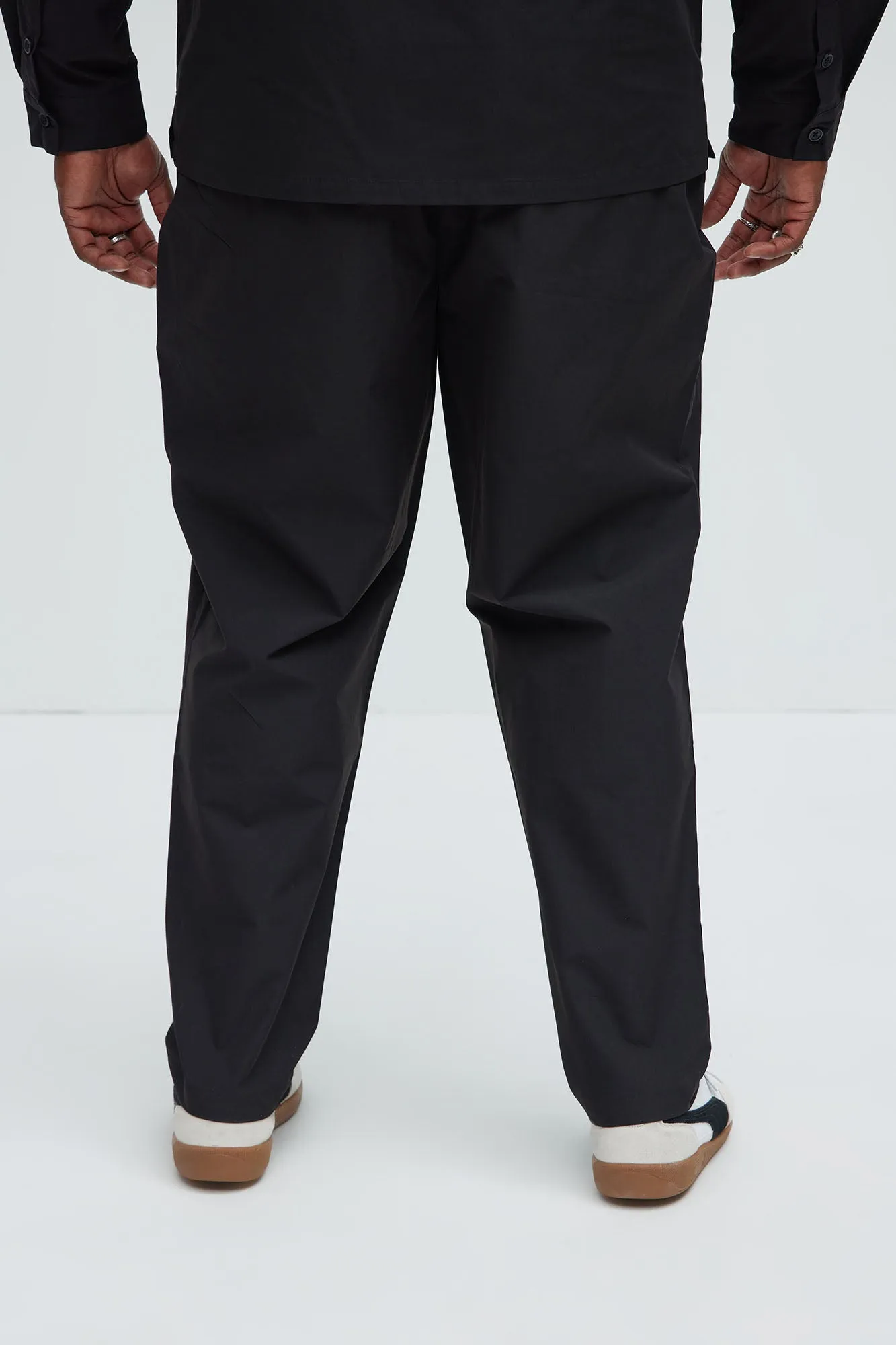 Ansel Hybrid Slim Commuter Pants - Black