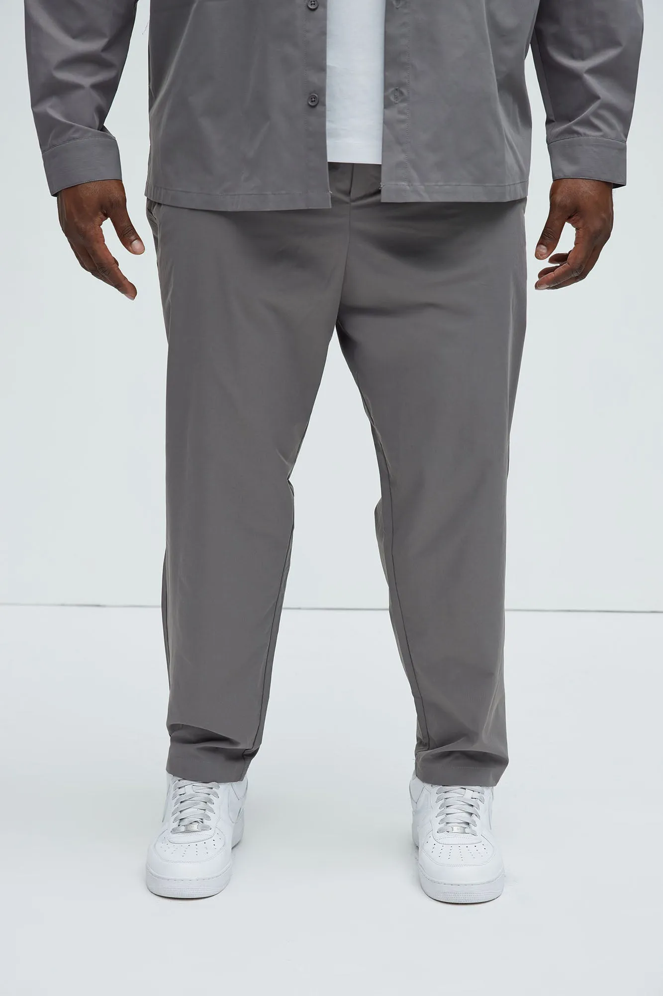 Ansel Hybrid Slim Commuter Pants - Charcoal