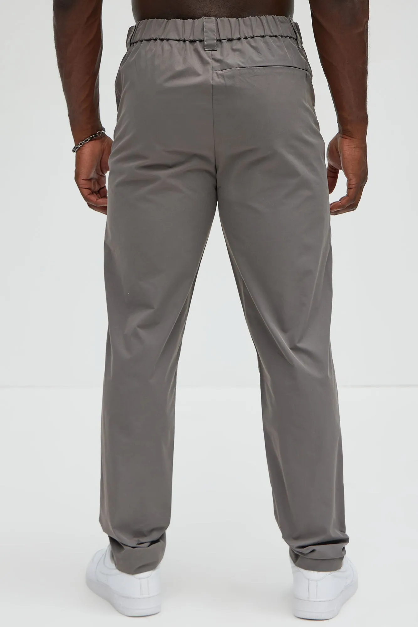 Ansel Hybrid Slim Commuter Pants - Charcoal