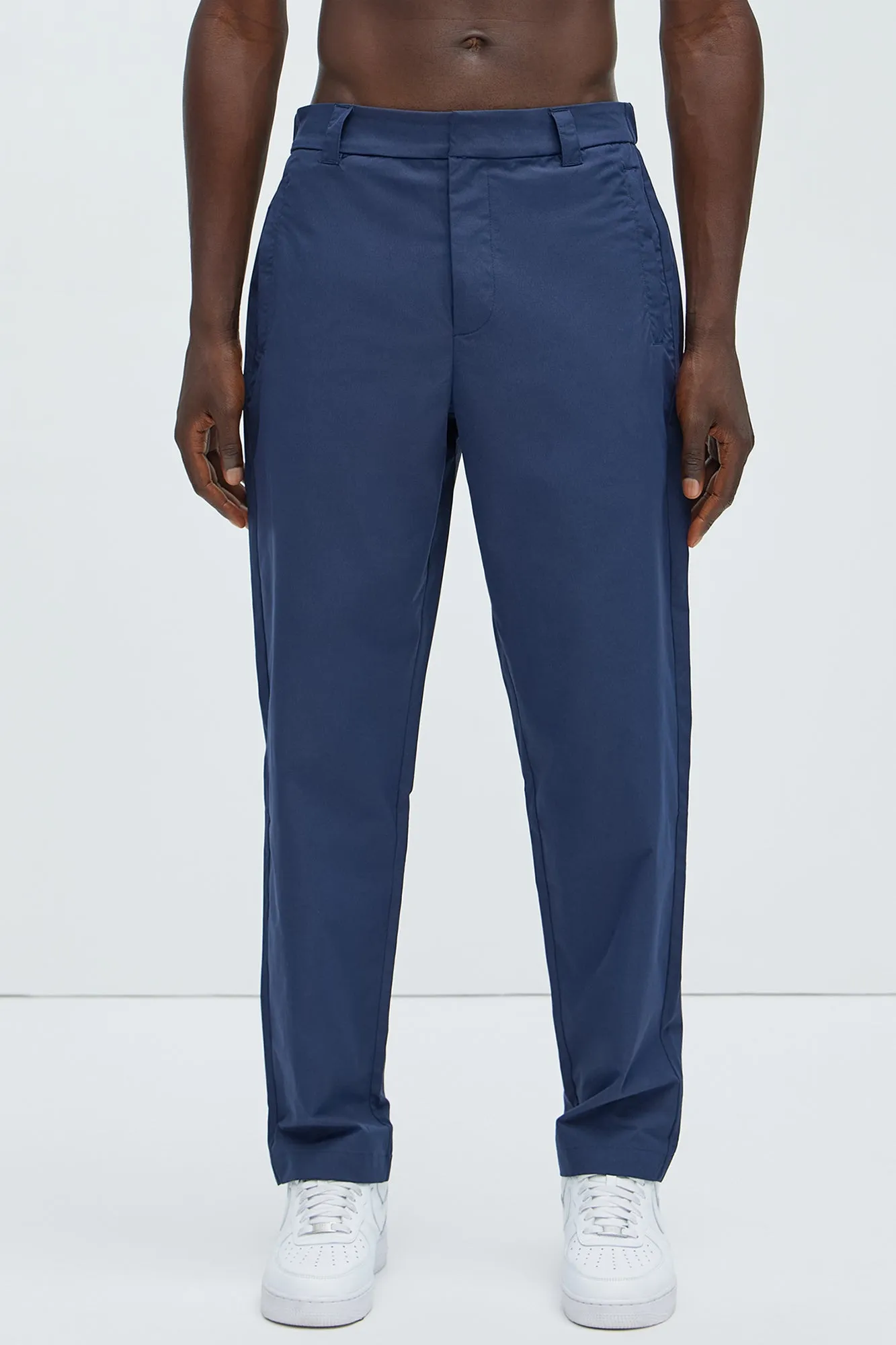 Ansel Hybrid Slim Commuter Pants - Navy