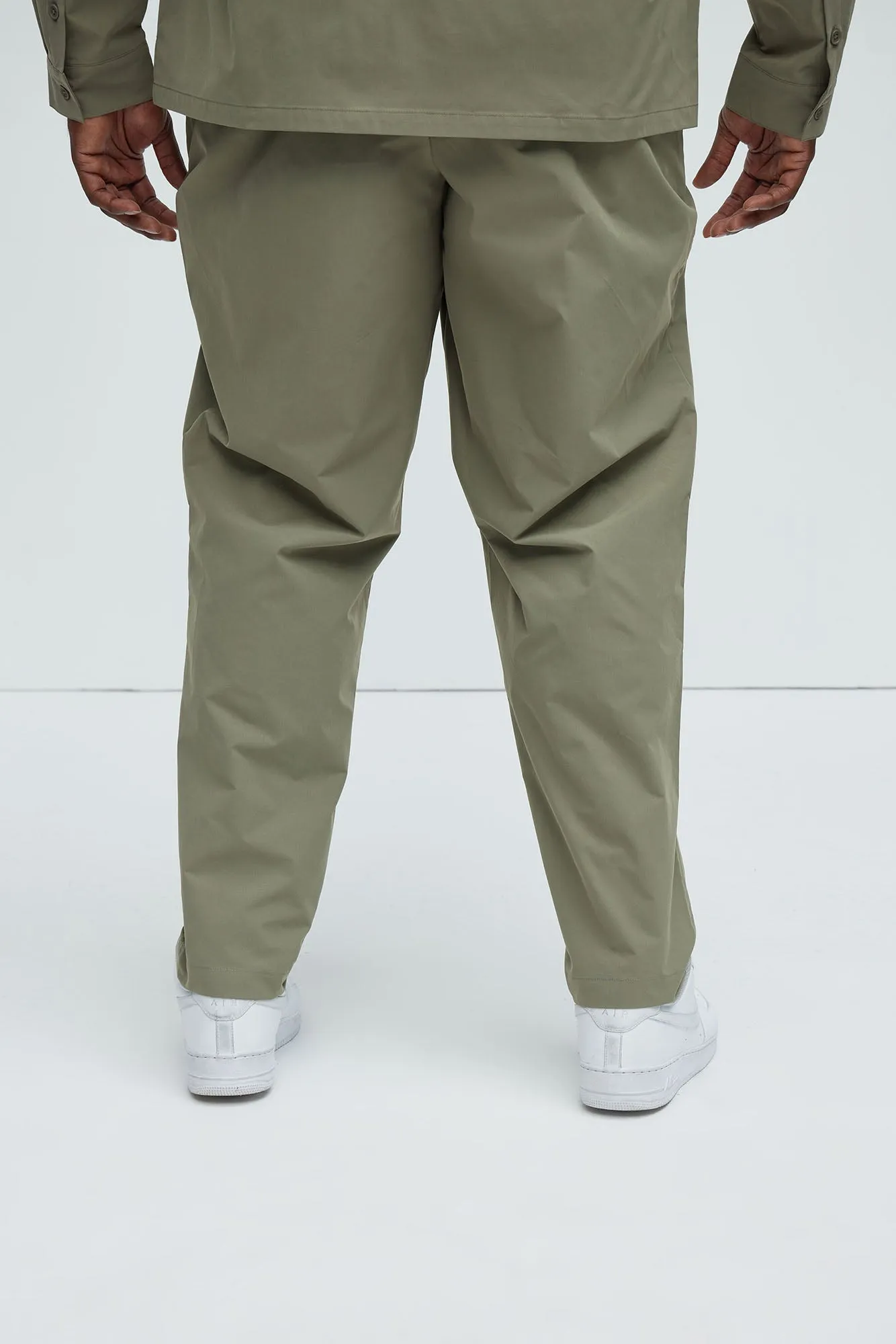 Ansel Hybrid Slim Commuter Pants - Olive