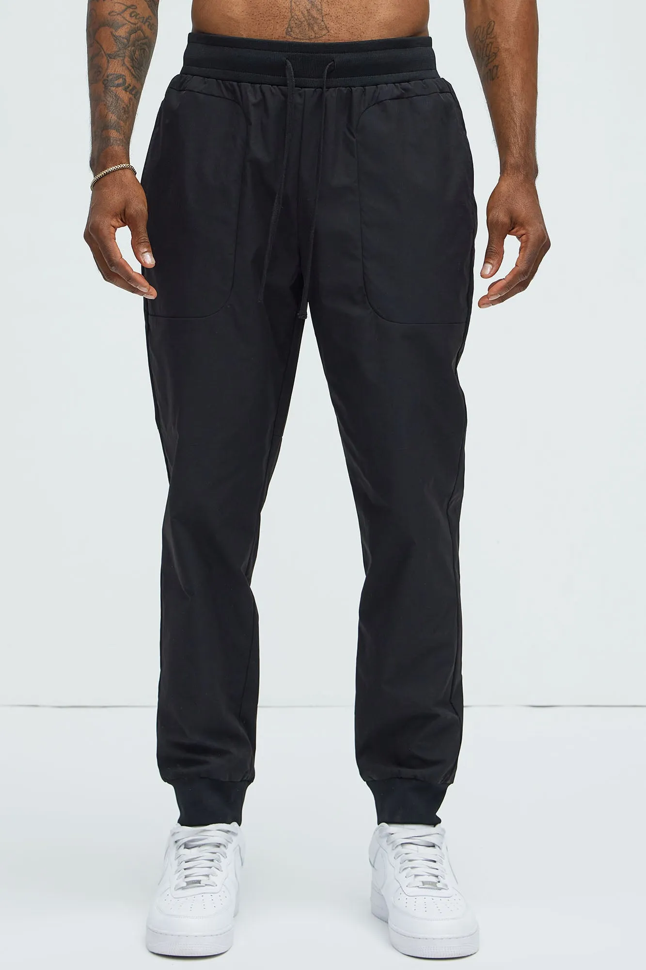 Ansel Tech Train Jogger - Black