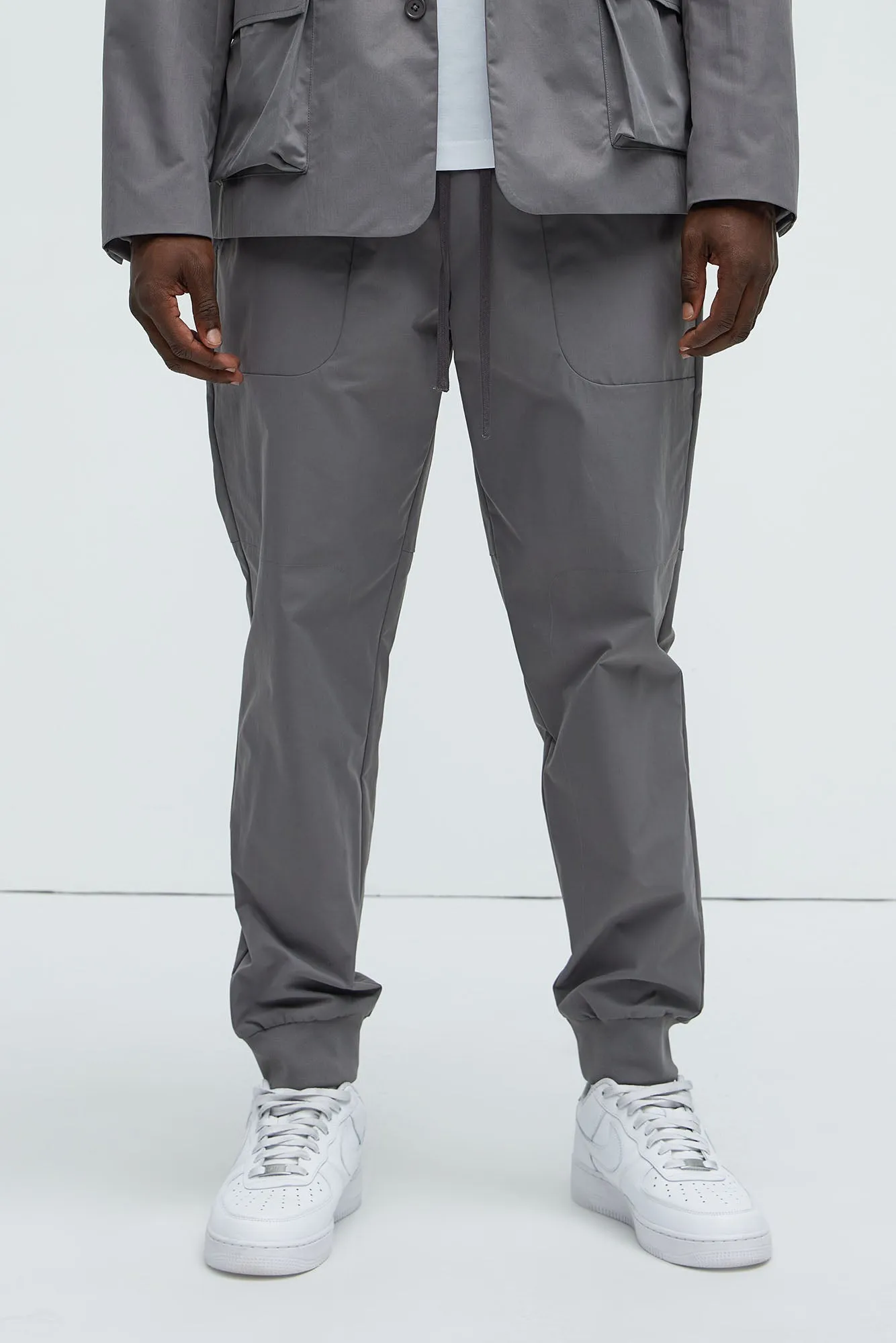 Ansel Tech Train Jogger - Charcoal