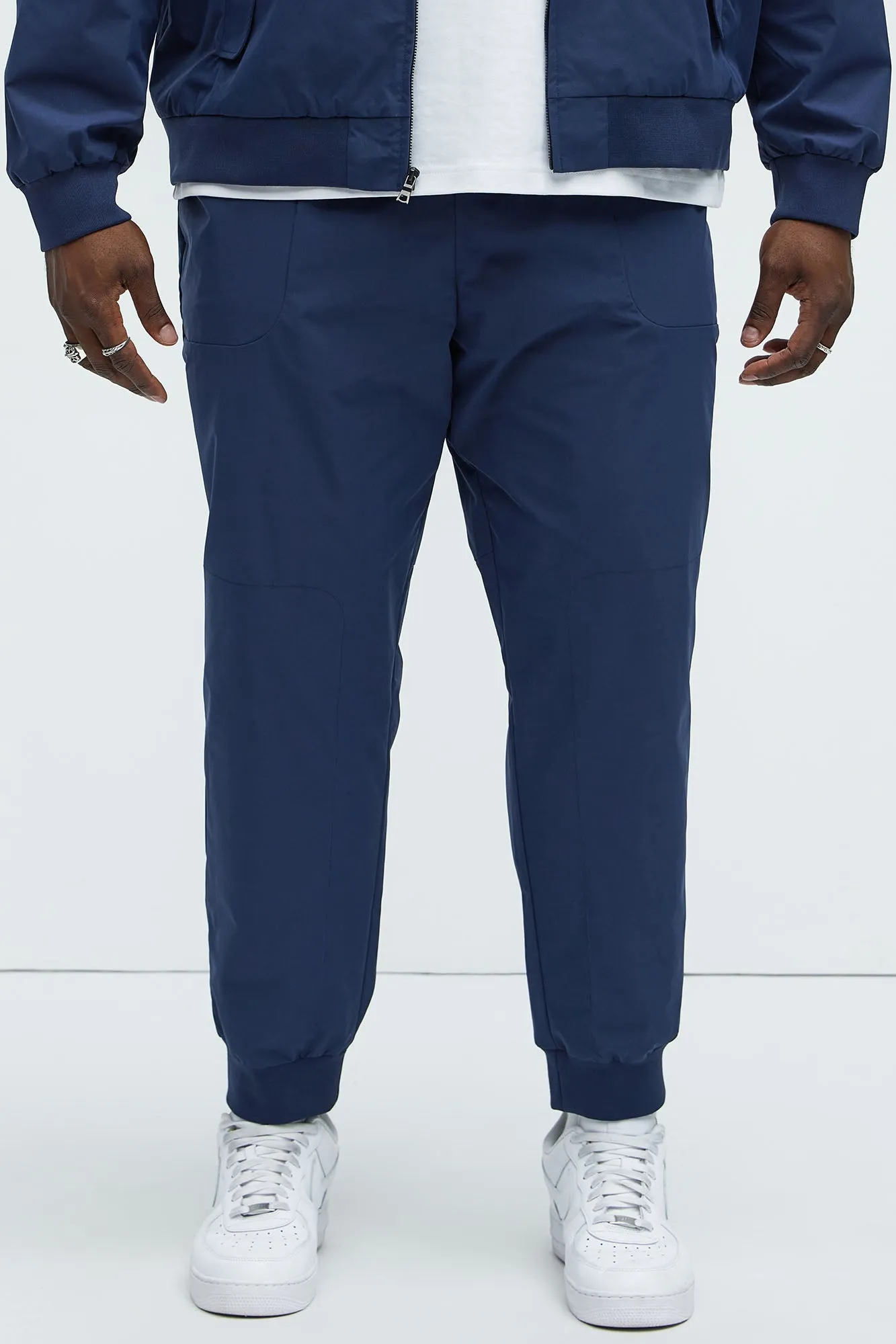 Ansel Tech Train Jogger - Navy