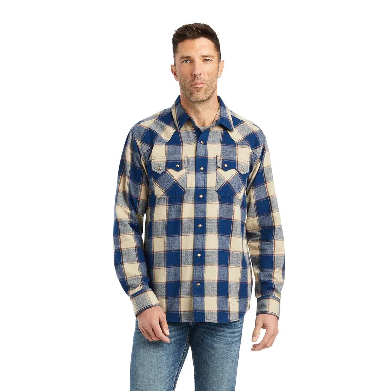 Ariat® Men's "Howie Retro" Snap Long Sleeve Western Shirt