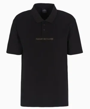 AX Gold Logo Polo (Black) - XM000080AF10819UC001