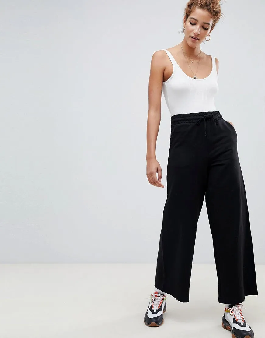 Basic wide leg joggers