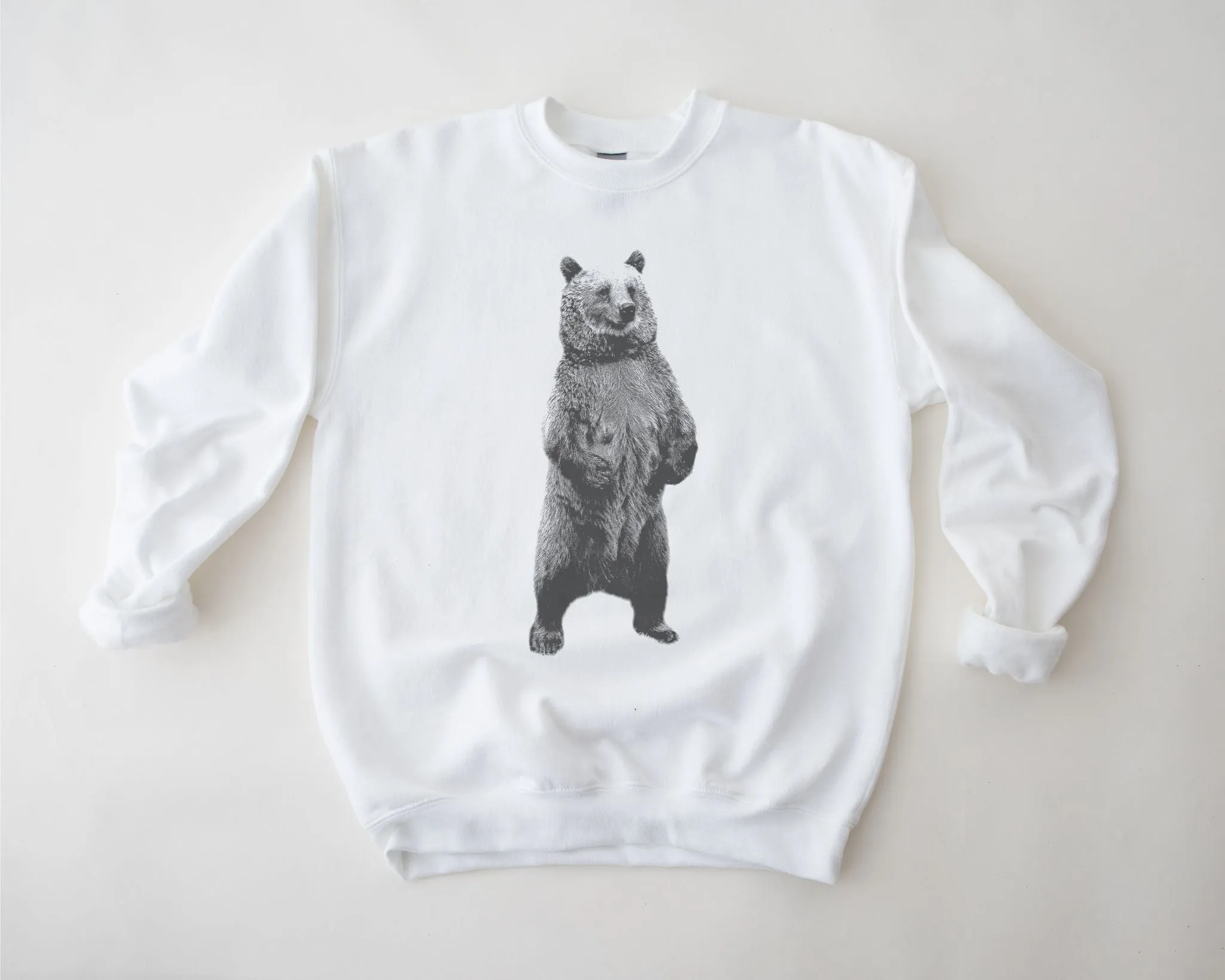 Bear Standing Tall Sweatshirts