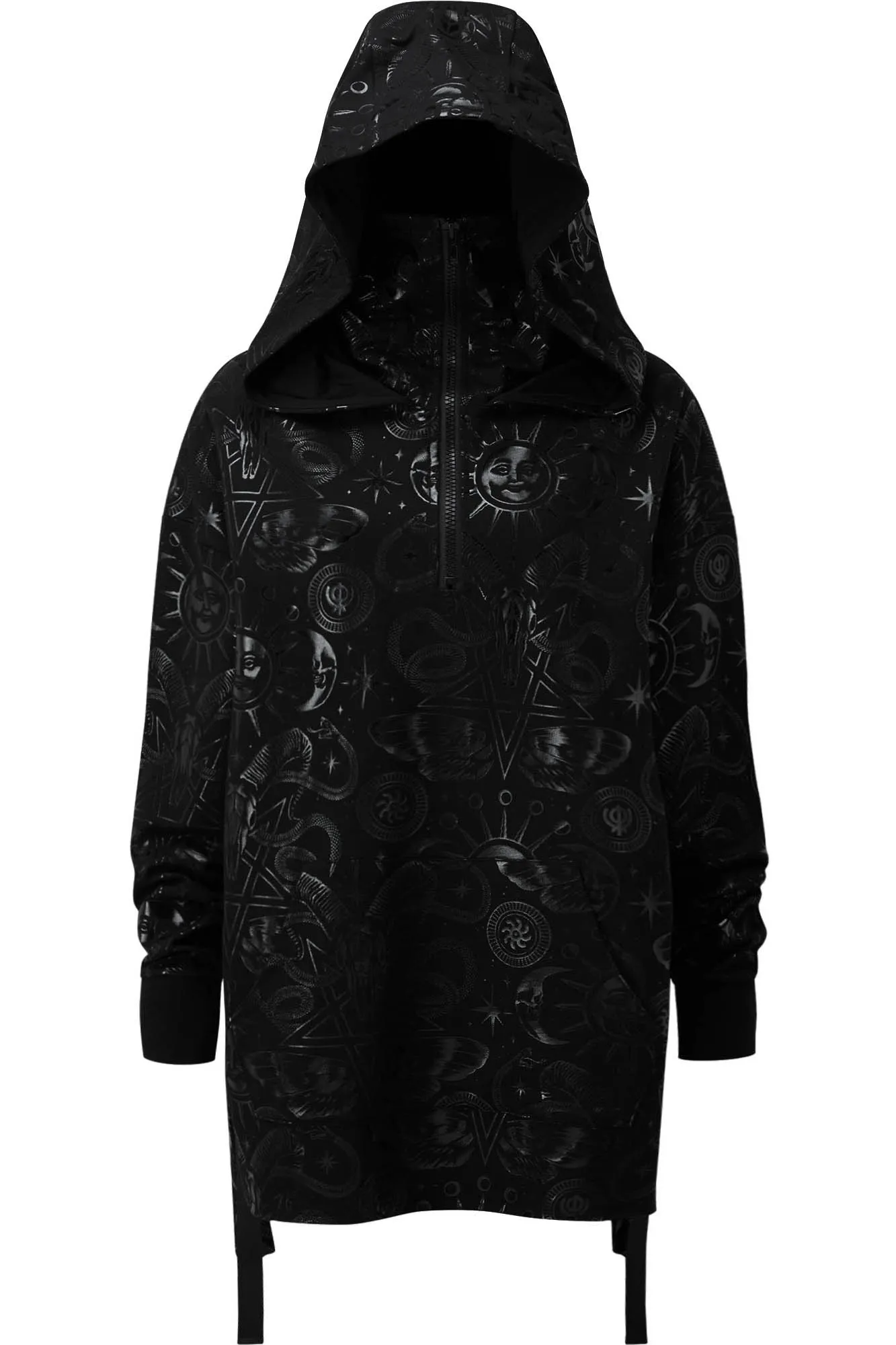 Beyond Black Oversized Hoodie [PLUS]