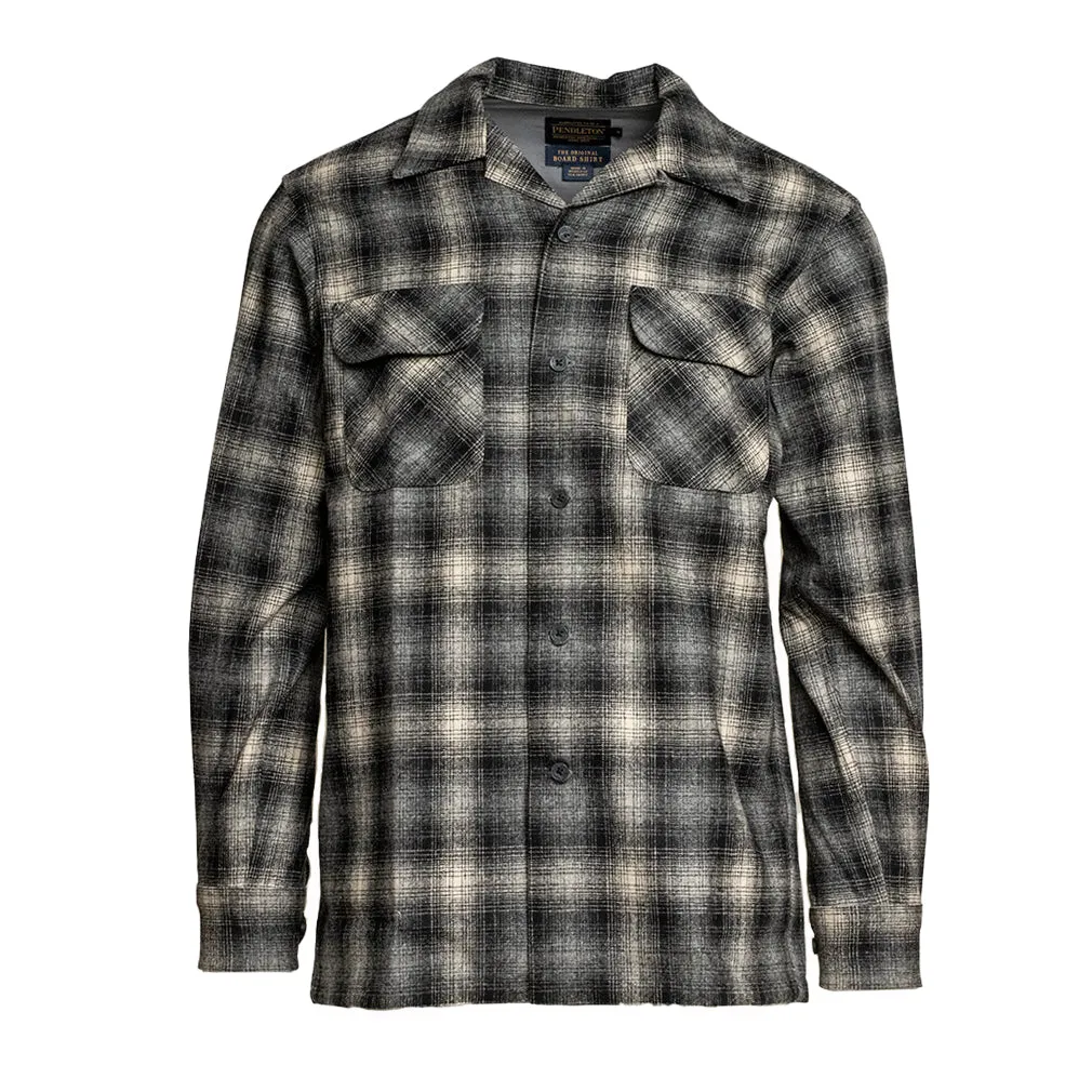 Board Shirt Grey Ombre Check Fall 23'