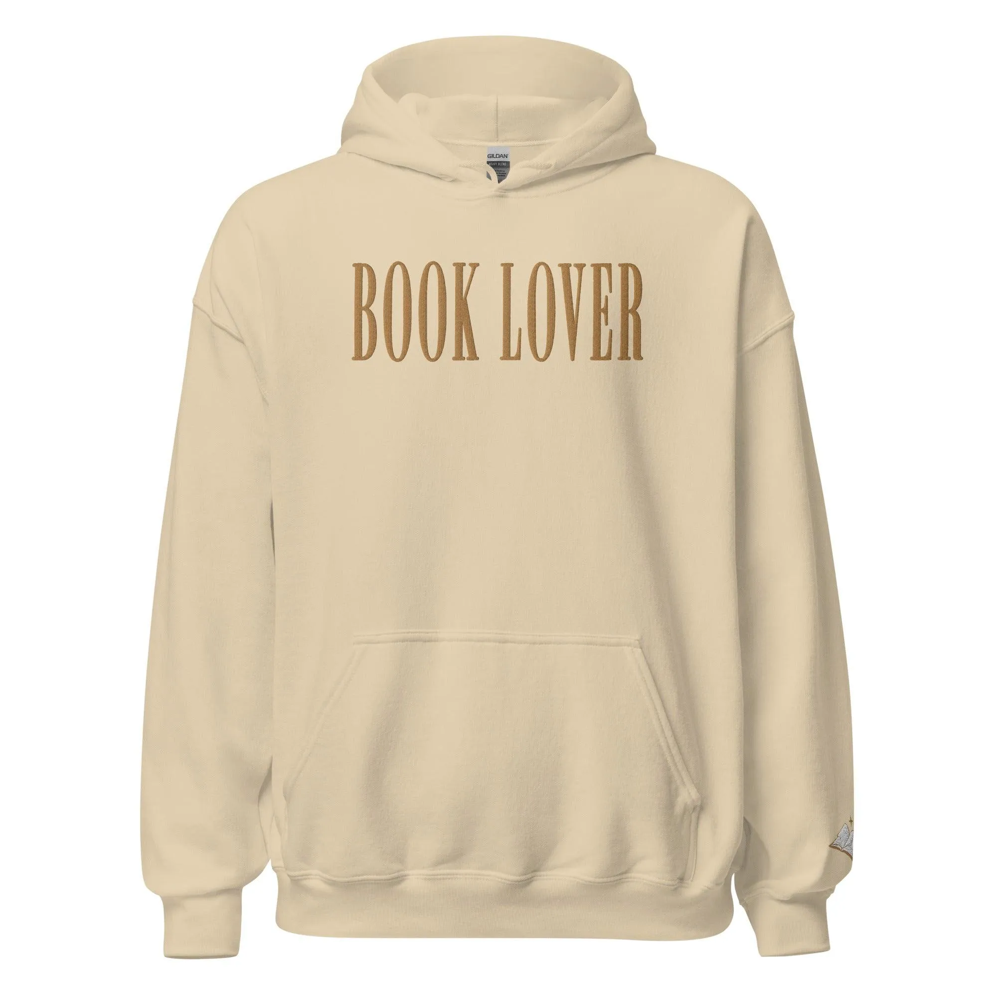 Book Lover Embroidered Hoodie