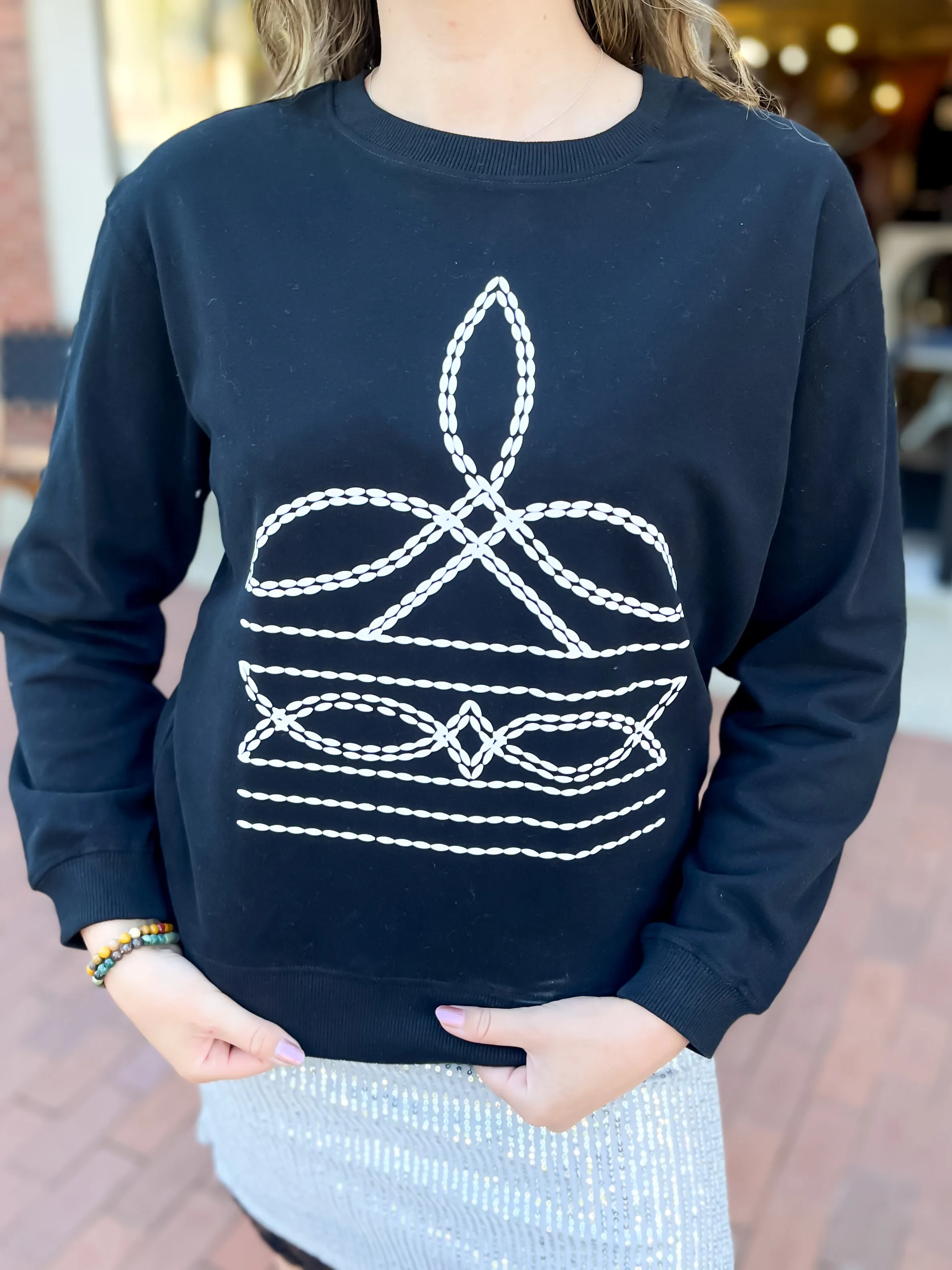 Boot Stitch Sweatshirt