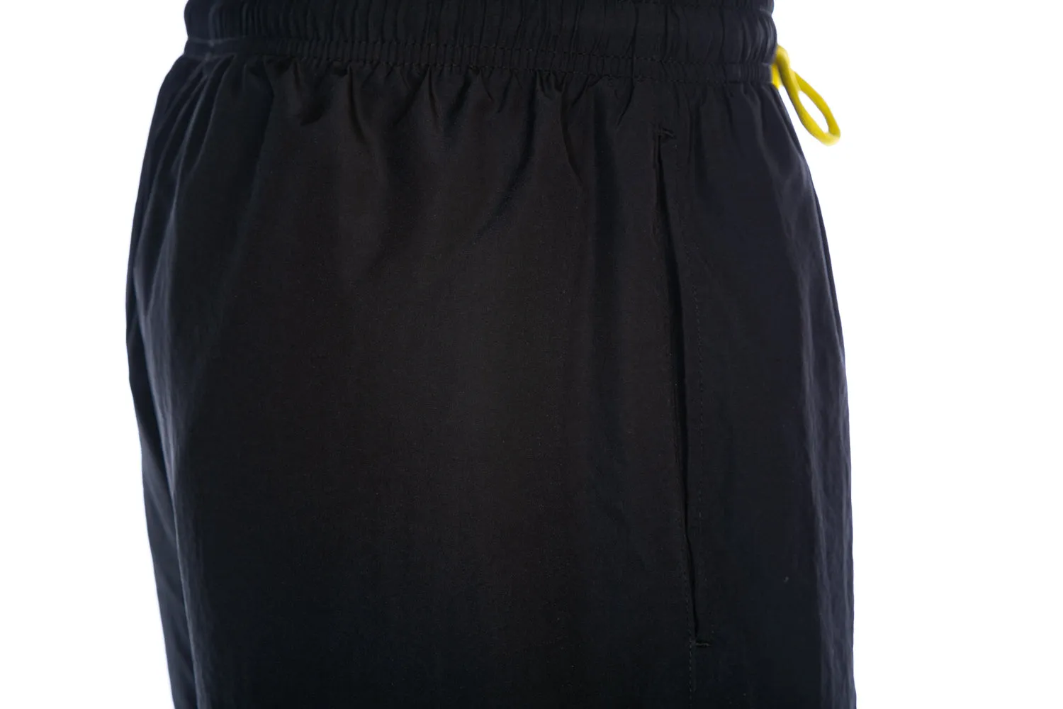 BOSS Mooneye Swim Short in Black & Yellow