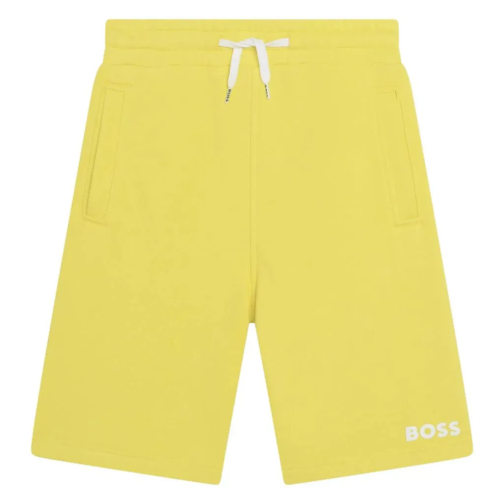 Boss Shorts Logo Summer Yellow