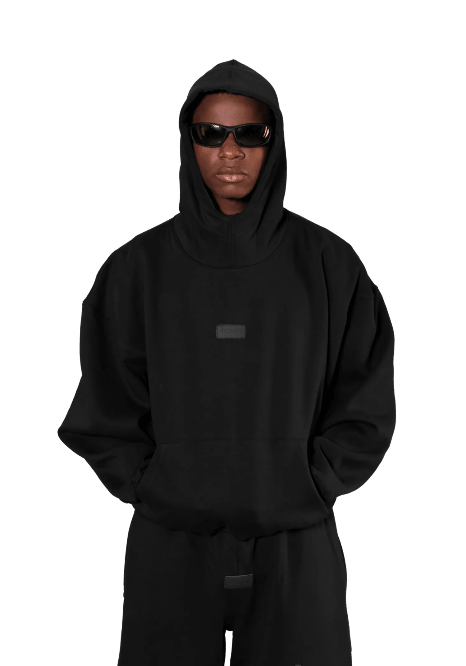 Box Hoodie - Black