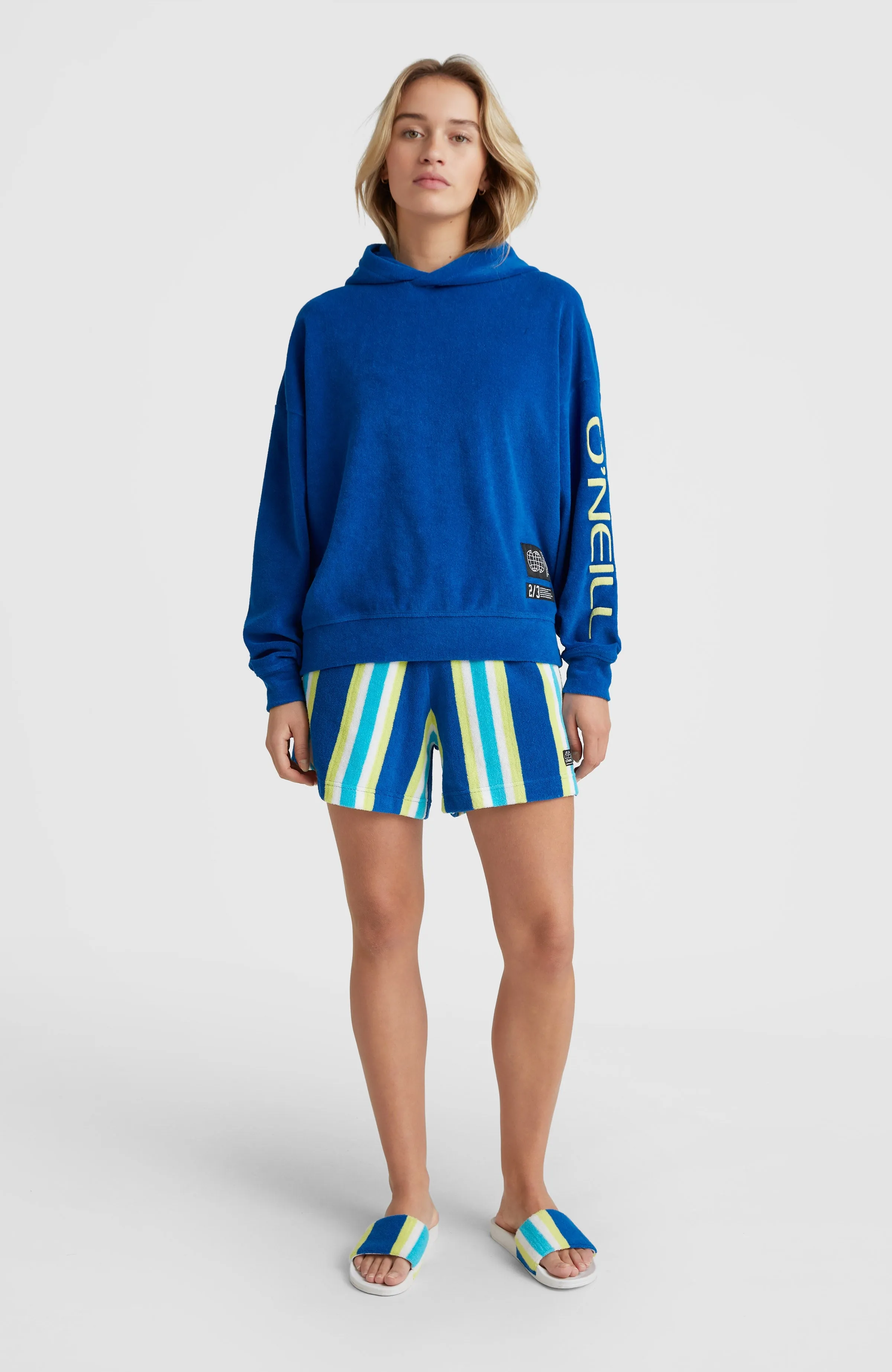 Brights Terry Hoodie | Princess Blue