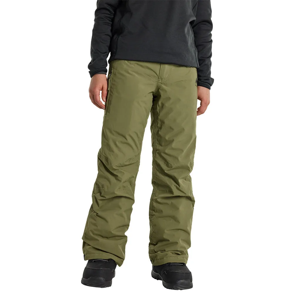 Burton 2024 Boys Barnstorm Pant - Martini Olive