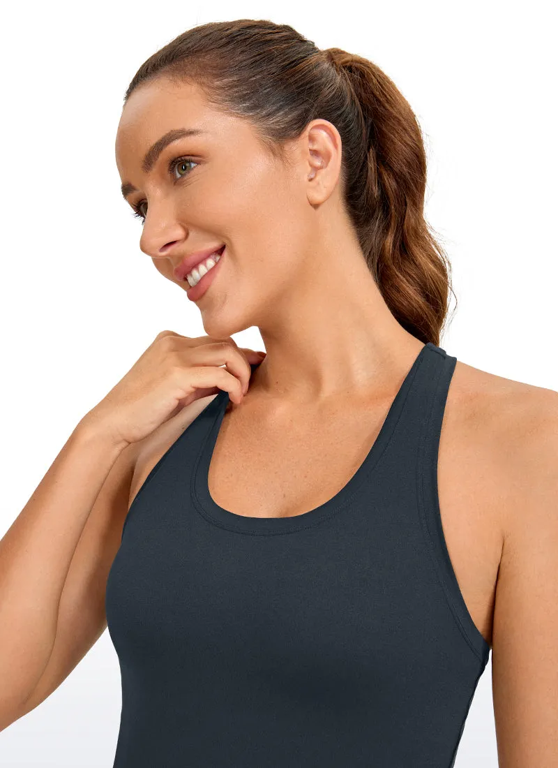 Butterluxe Hip-Length Tank Racerback