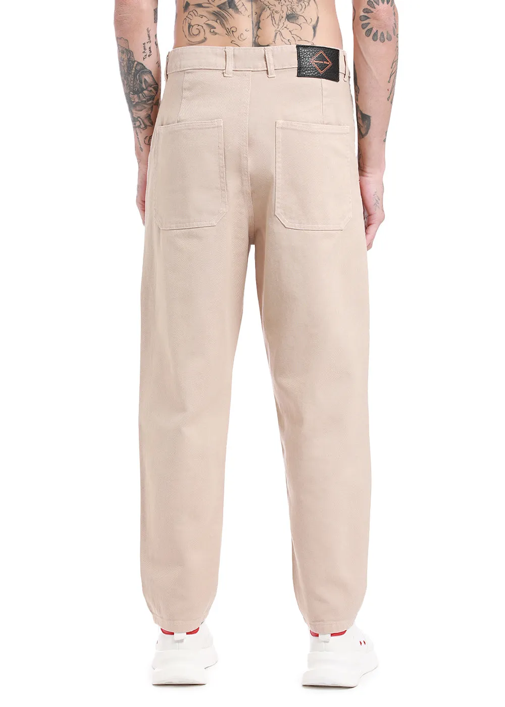 Cameo Beige Drill Denim