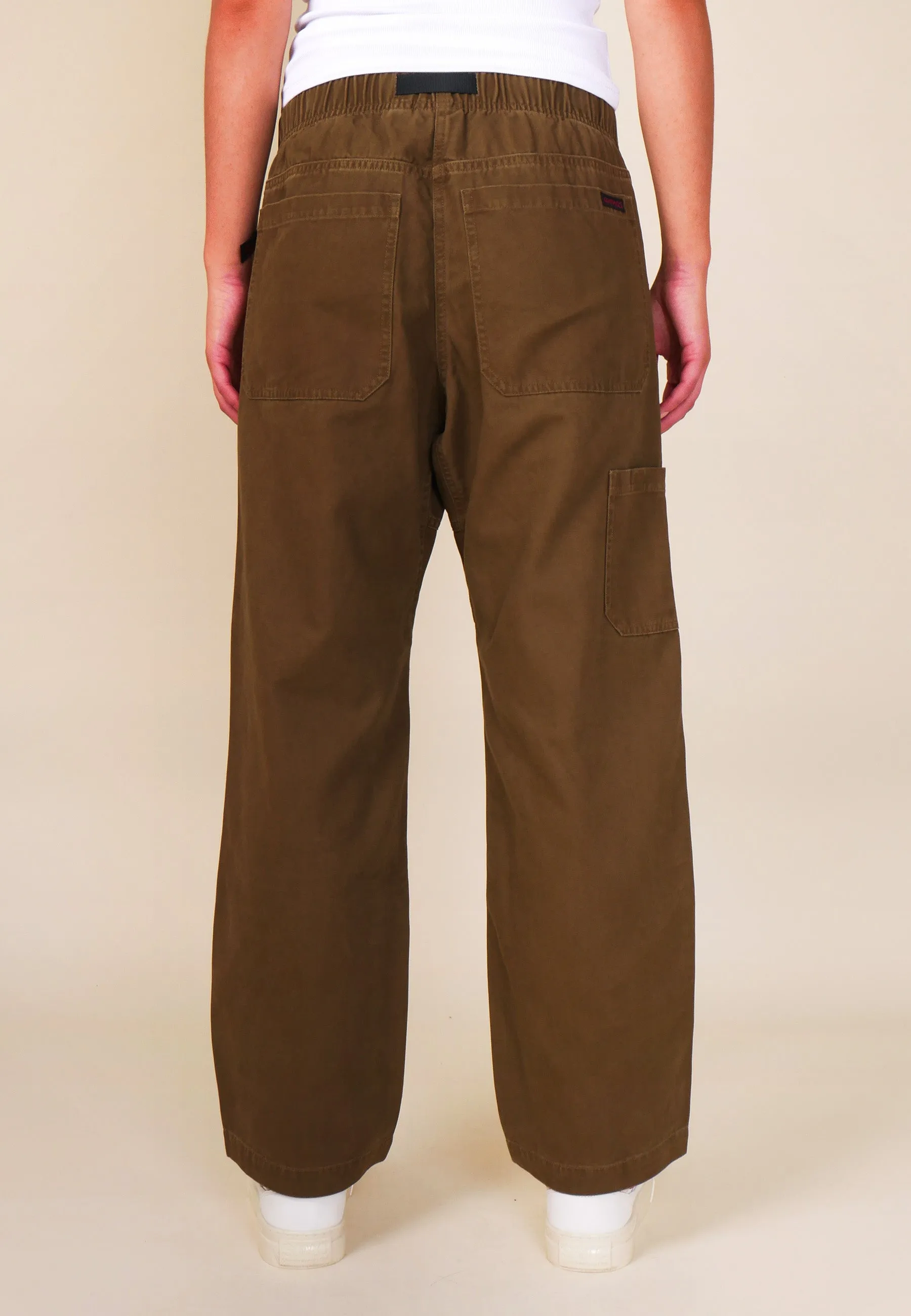 Canvas Double Knee Pant - Dusted Olive