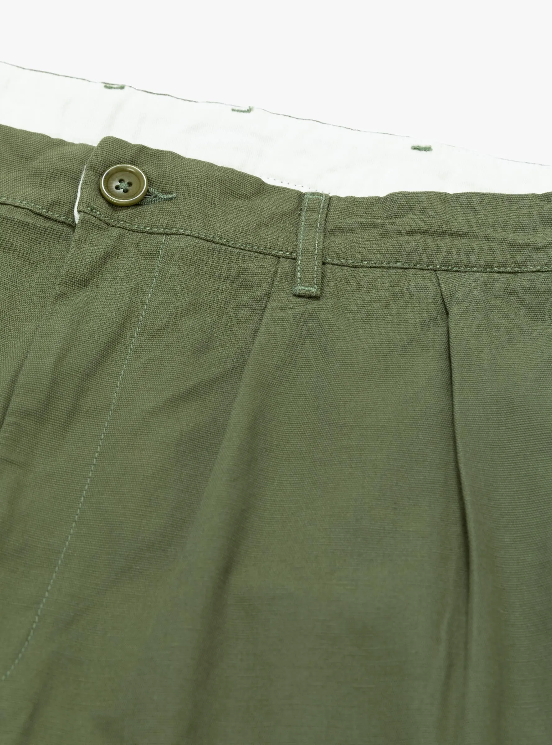 Canvas Part Timer Pants Olive